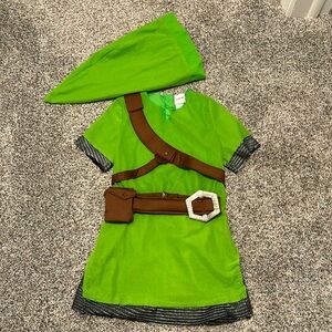 Original Link from Zelda costume - 7/8 w/belt and hat